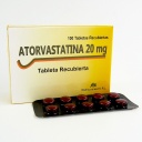 [ATORVASTATINA JPS] ATORVASTATINA JPS - Tabletas recubiertas caja x 100  - 20 mg