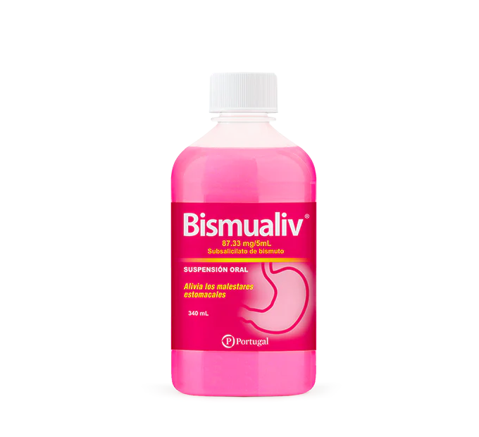 BISMUALIV - Suspension oral x 150 mL - 87.33 mg / 5 mL