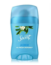 SECRET - Barra invisible antitranspirante aplicacion seca SECRET - JASMINE 4X FRESH DEFENSE+ x 45 g