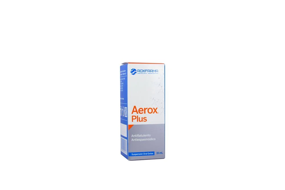 AEROX PLUS - Susp. oral gotas x 15 mL - 80 mg