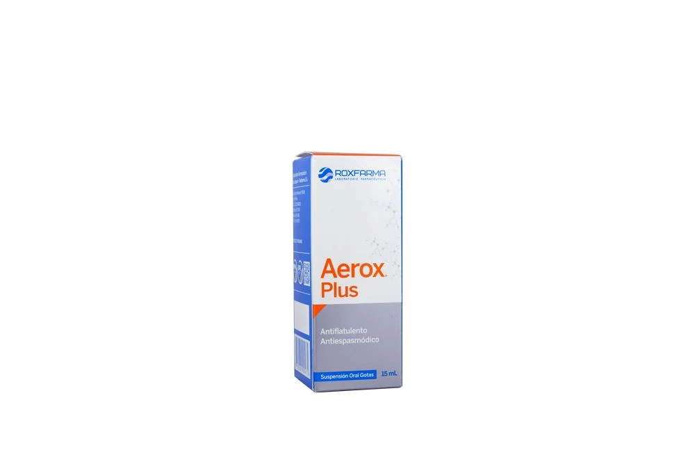 AEROX PLUS - Suspension oral gotas x 15 mL - 80 mg + 20 mg