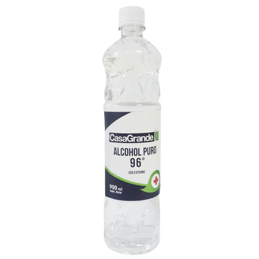 ALCOHOL PURO 96 - Uso externo CASA GRANDE x 900 mL