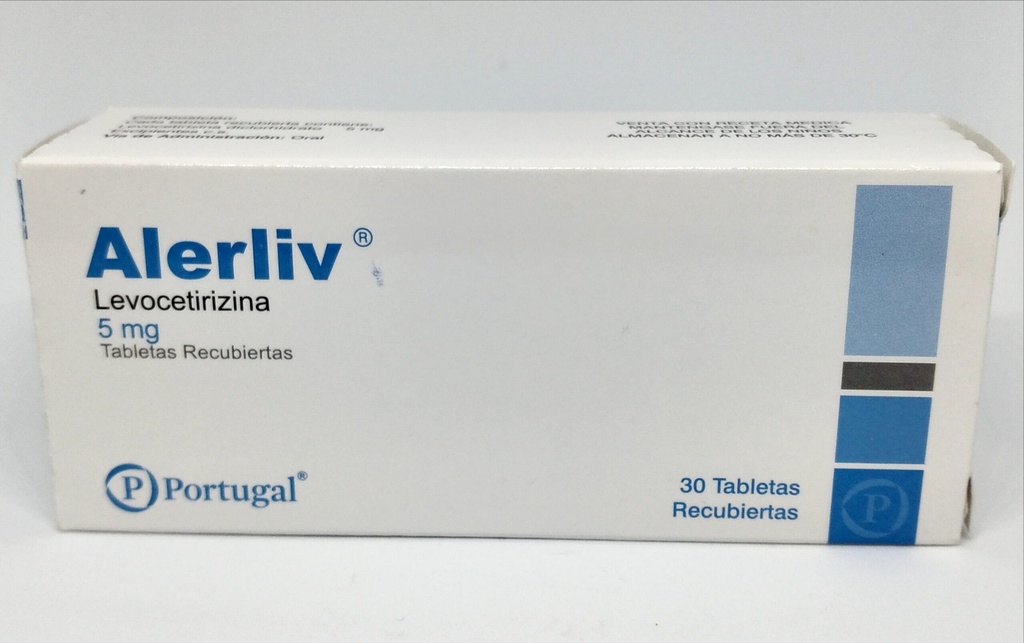 ALERLIV - Tab. caja x 30 - 5 mg