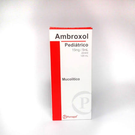AMBROXOL PEDIATRICO PORTUGAL - Solucion oral x 120 mL - 15 mg / 5 mL