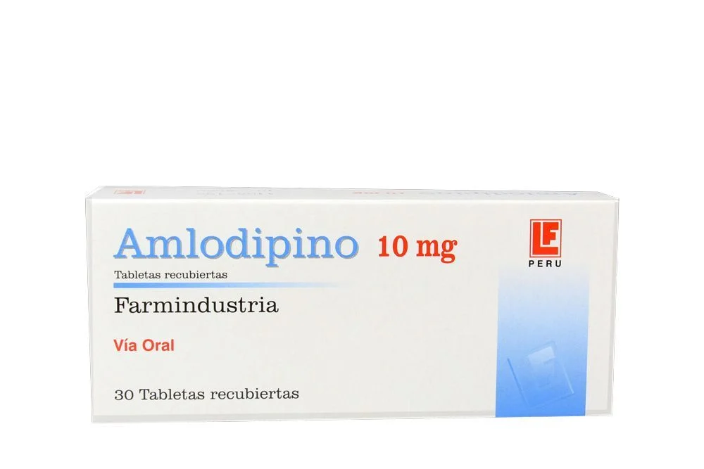 AMLODIPINO FARMINDUSTRIA - Tab. rec. caja x 30 - 10 mg