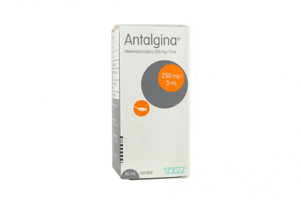 ANTALGINA  - Jarabe x 60 mL - 250 mg / 5 mL