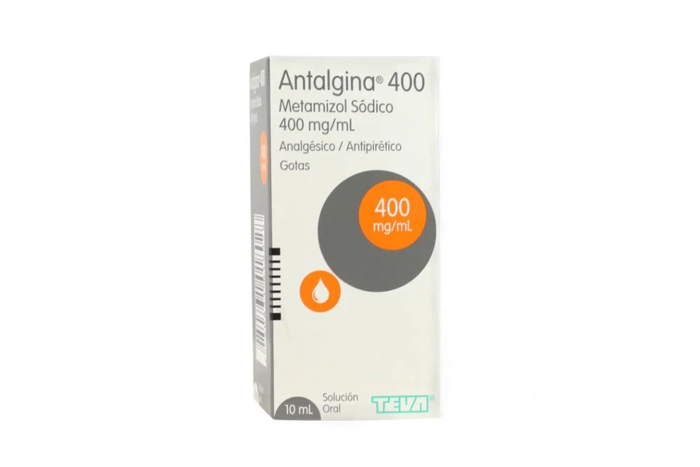 ANTALGINA 400 - Gotas sol. oral x 10 mL - 400 mg / mL