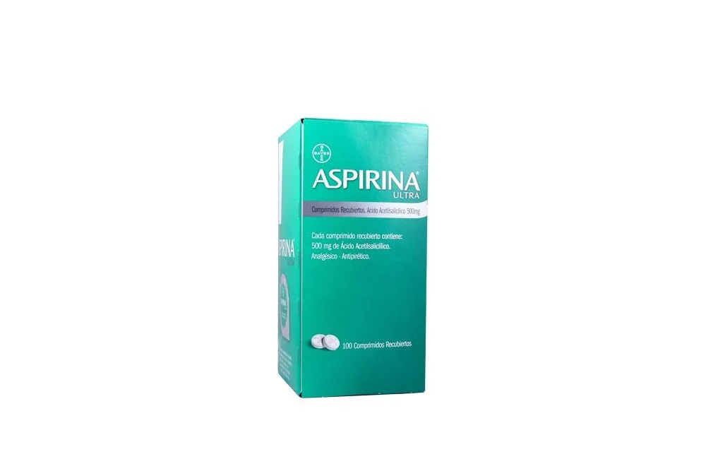 ASPIRINA ULTRA - Comp. Recu. caja x 100 - 500 mg