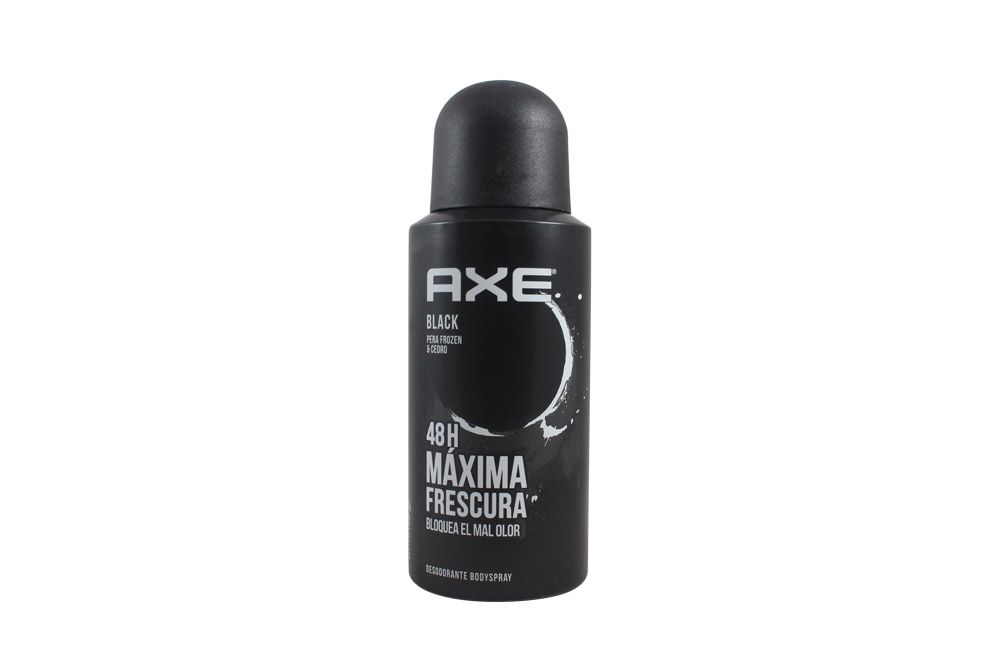 AXE - Desodorante corporal en spray BLACK - PERA FROZEN &amp; CEDRO 48H MAXIMA FRESCURA x 58 g / 90 mL
