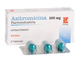 AZITROMICINA FARMINDUSTRIA - Cap. caja x 3  - 500 mg