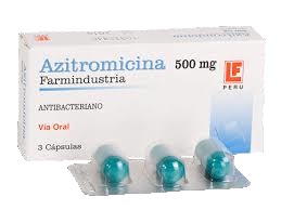 AZITROMICINA FARMINDUSTRIA - Capsulas caja x 3  - 500 mg