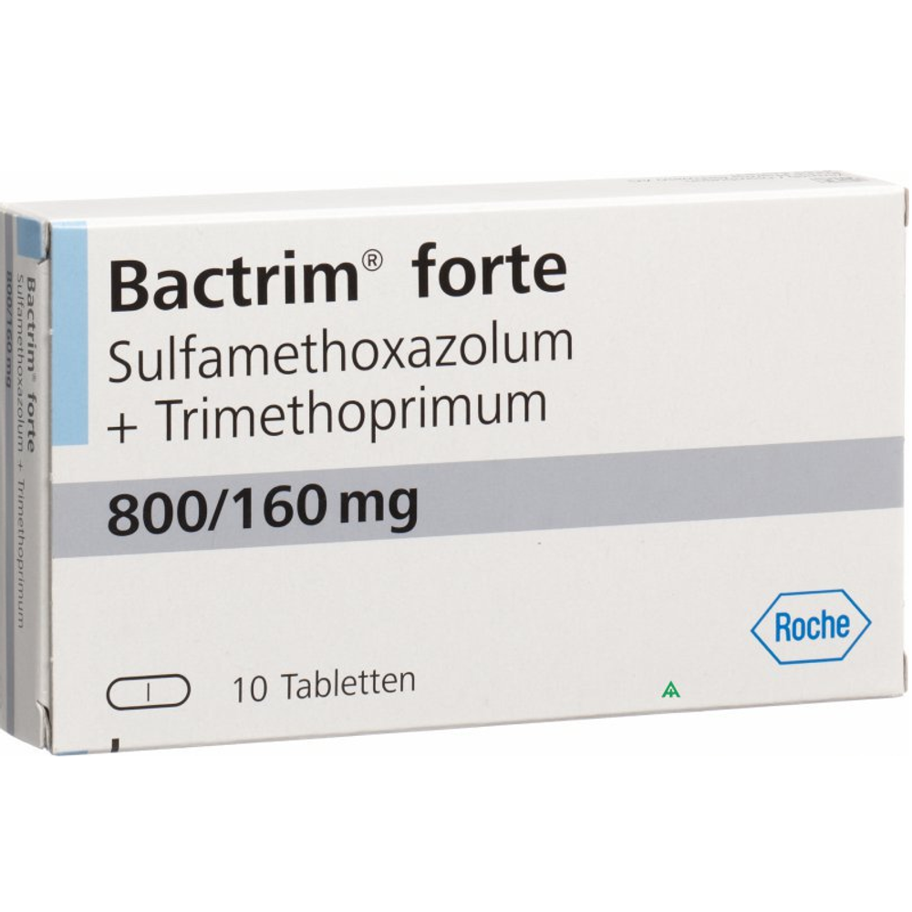 BACTRIM FORTE - Comprimidos caja x 100 - 800 mg + 160 mg