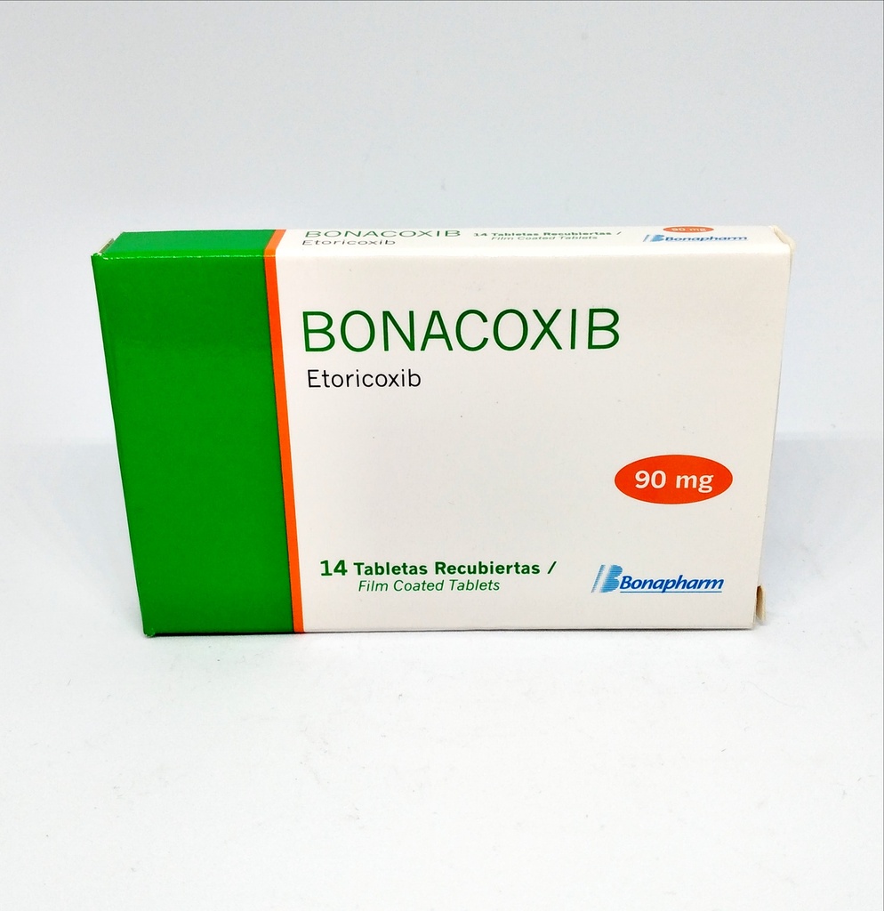 BONACOXIB - Tab. rec. caja x 14 - 90 mg