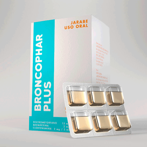 BRONCOPHAR PLUS - Jarabe Unitoma caja x 60 MONODOSIS - 15 mg + 2 mg + 2 mg / 5 mL