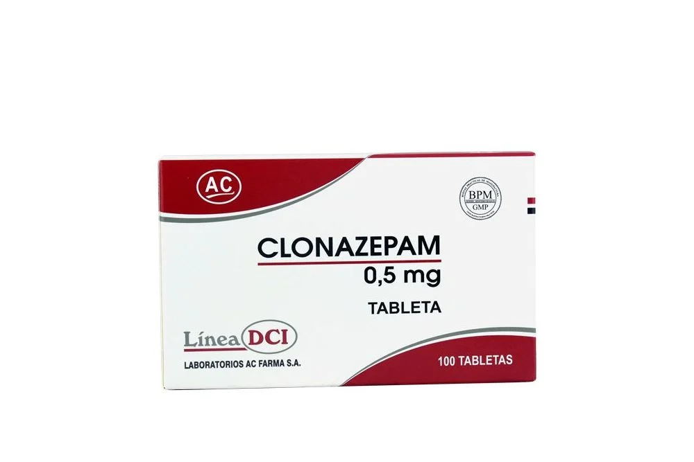 CLONAZEPAM AC FARMA - Tab. caja x 100 - 0.5 mg