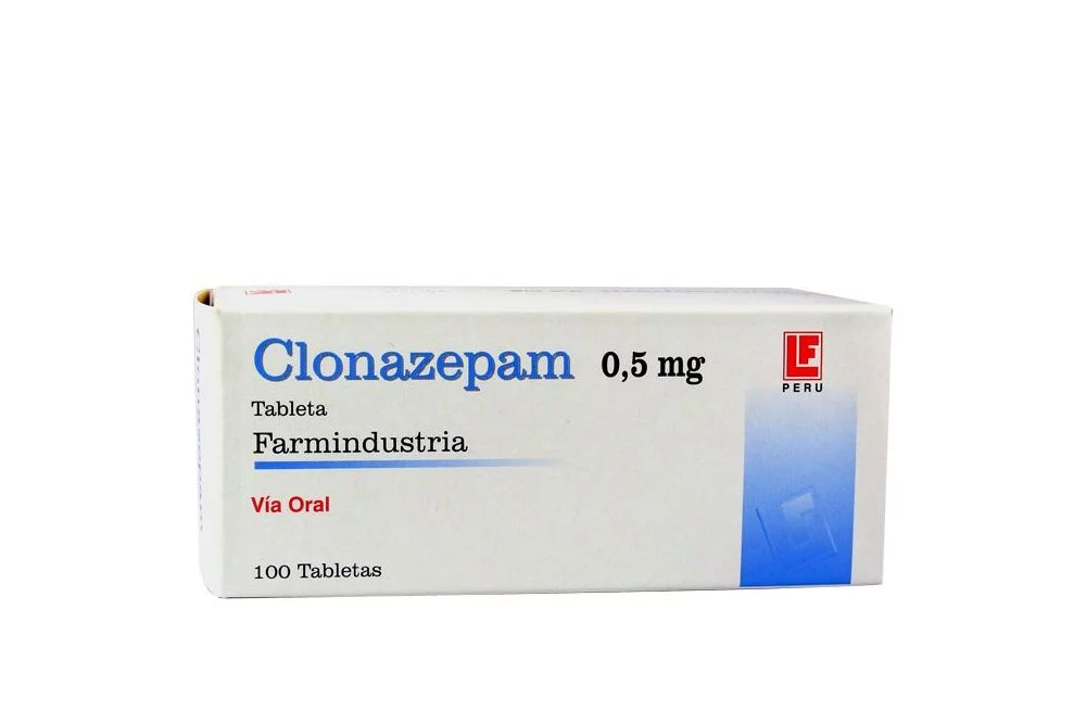 CLONAZEPAM FARMINDUSTRIA - Tab. caja x 100 - 0.5 mg