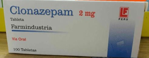 CLONAZEPAM FARMINDUSTRIA - Tab. caja x 100 - 2 mg