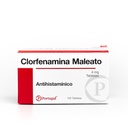 CLORFENAMINA MALEATO PORTUGAL - Tabletas caja x 100 - 4 mg