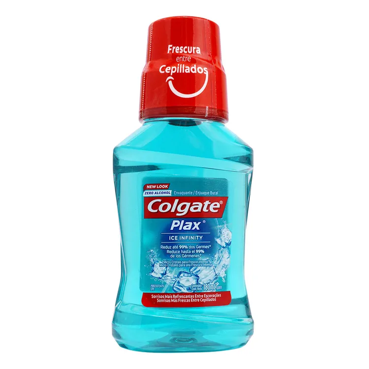 COLGATE PLAX - Enjuague Bucal COLGATE PLAX - ICE INFINITY x 180 mL