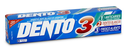 DENTO 3 - Pasta dental con fluor Anticaries Antisarro 75 mL - 102 g