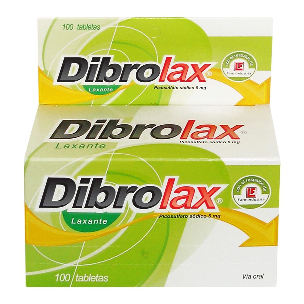 DIBROLAX - Tab. caja x 100 - 5 mg