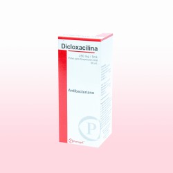 DICLOXACILINA - Pol. susp. oral x 60 mL - 250 mg / 5 mL