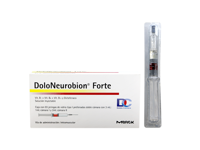 DOLO NEUROBION FORTE - Solucion inyect. x 3 jeringas