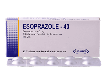 ESOPRAZOLE - 40 - Tab. Recub.  caja x 30 - 40 mg