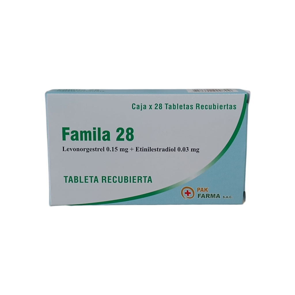 FAMILA 28F - Tab. x 28 - 0.15 mg + 0.03 mg