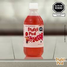 FRUTTI PED 50 - Bebida con electrolitos sabor FRESA x 500 mL