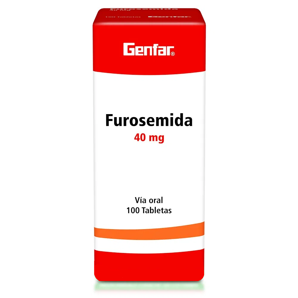 FUROSEMIDA - Tab. caja x 100  - 40 mg