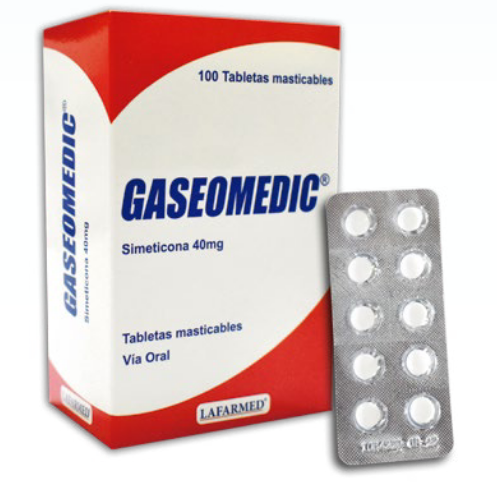 GASEOMEDIC - Tab. Mastic. caja x 100 - 40 mg