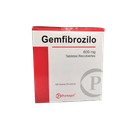 GEMFIBROZILO - Tab. Recu. caja x 100  - 600 mg