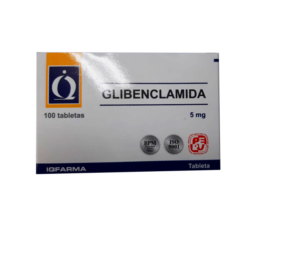 GLIBENCLAMIDA IQFARMA - Tab. caja x 100  - 5 mg