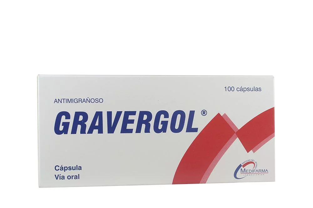 GRAVERGOL - Caps. caja x 100 - 1 mg + 100 mg + 50 mg