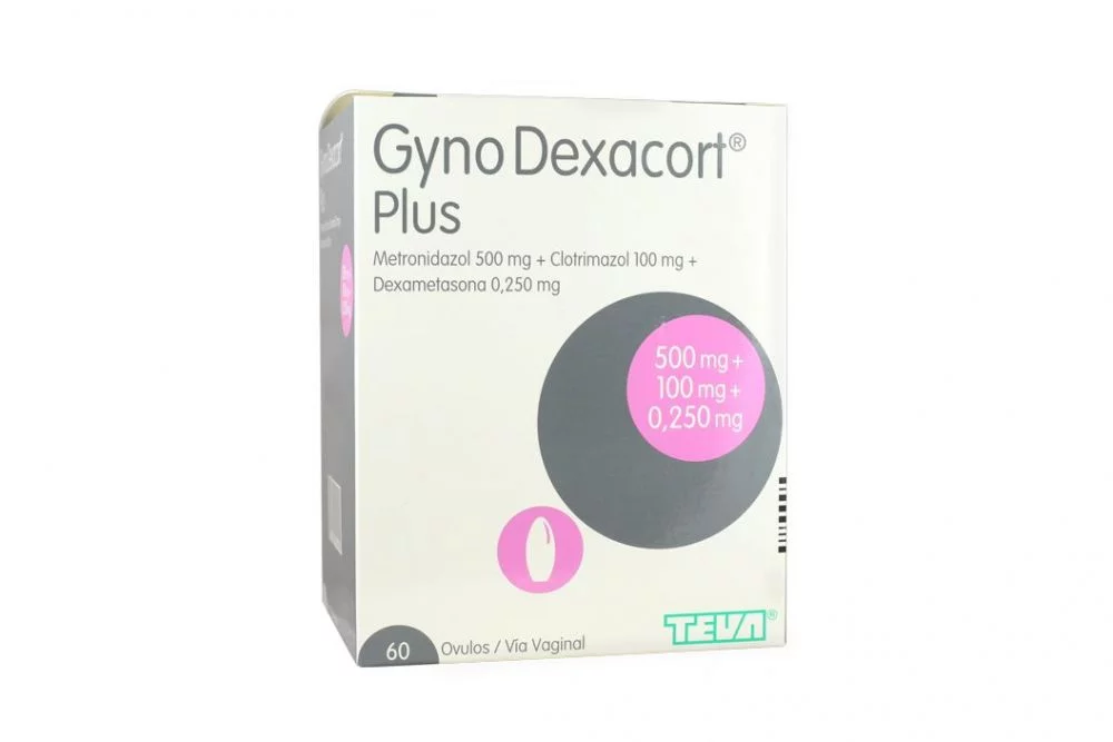 GYNO DEXACORT PLUS - Ovulos caja x 10 - 500 mg + 100 mg + 0.25 mg