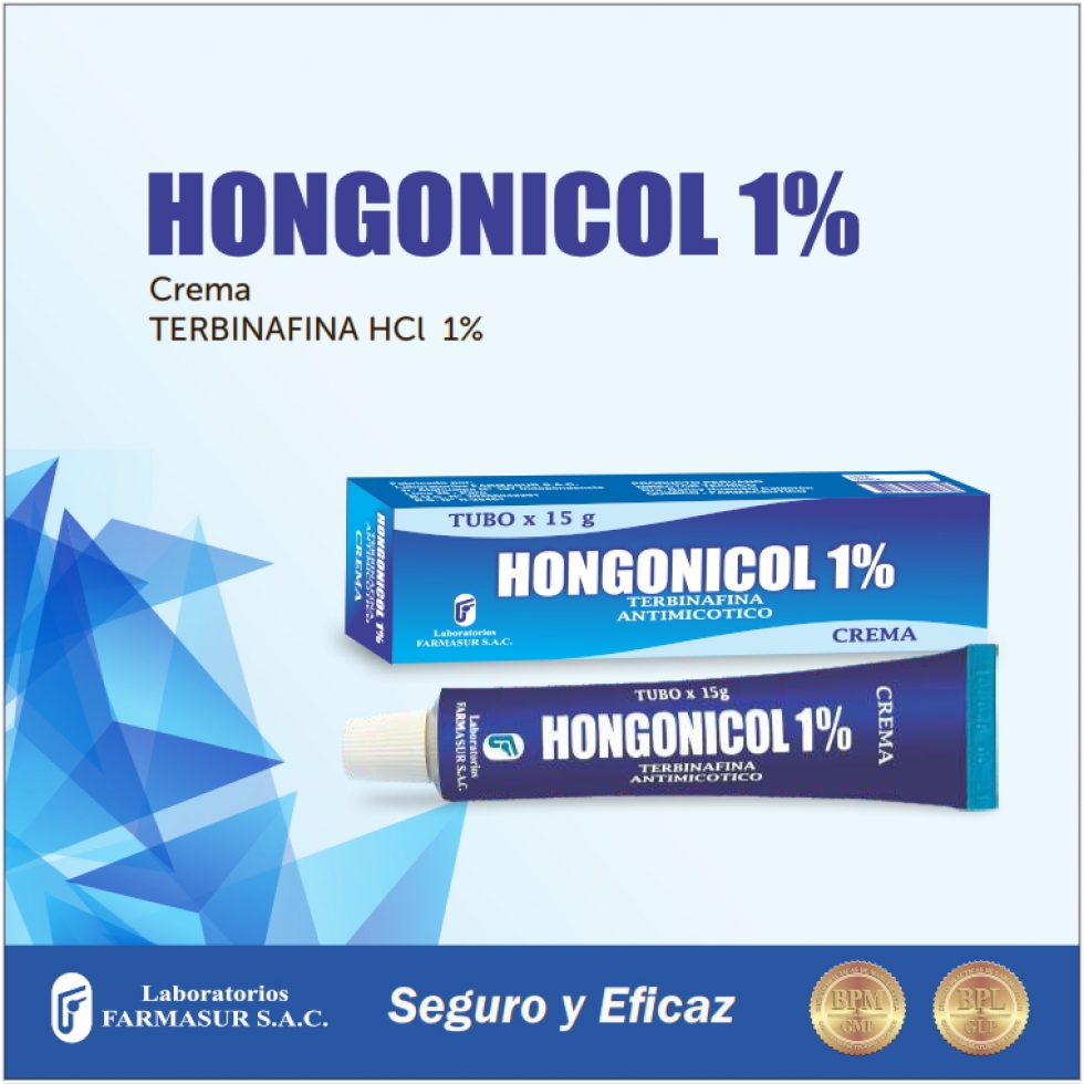 HONGONICOL 1% - Crem. tubo x 15 g - 1 g