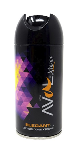 INTRA AVAL XTREME - Colonia desodorante corporal en aerosol ELEGANT x 115 g / 160 mL