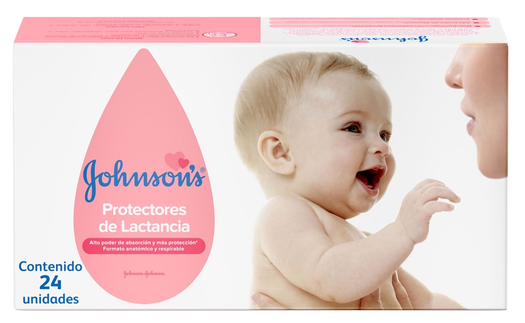 JOHNSON'S - Protectores de lactancia x 24 unidades