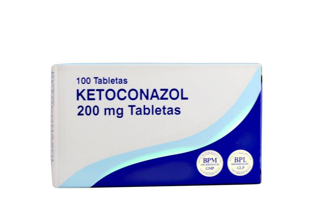 KETOCONAZOL - Tab. caja x 100  - 200 mg