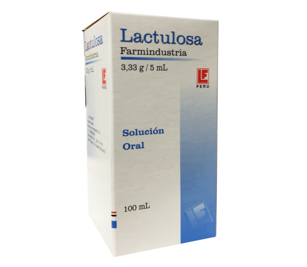 LACTULOSA FARMINDUSTRIA - Sol. Oral Fco. x 100 mL - 3.33 g / 5 mL