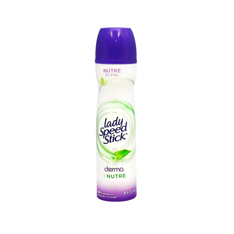 LADY SPEED STICK - Aerosol antitranspirante DERMA + NUTRE x 91 g / 150 mL