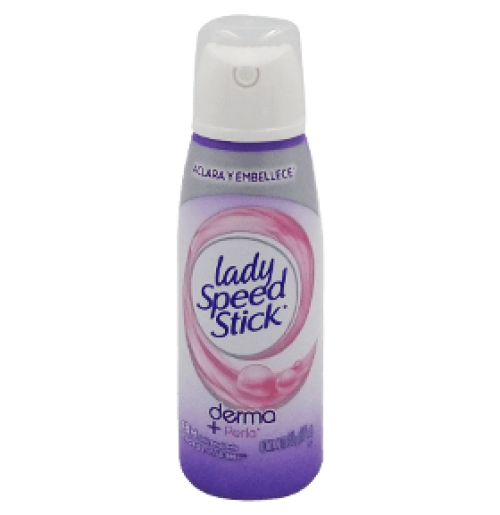 LADY SPEED STICK - Aerosol antitranspirante DERMA + PERLA x 60 g / 100 mL