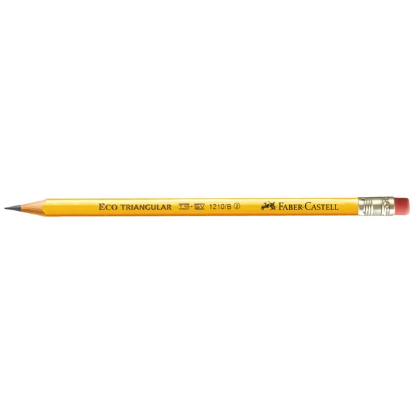 LAPIZ 2B - Lapiz de grafito FABER CASTELL ECOLAPIZ 1210 Presto - 2B