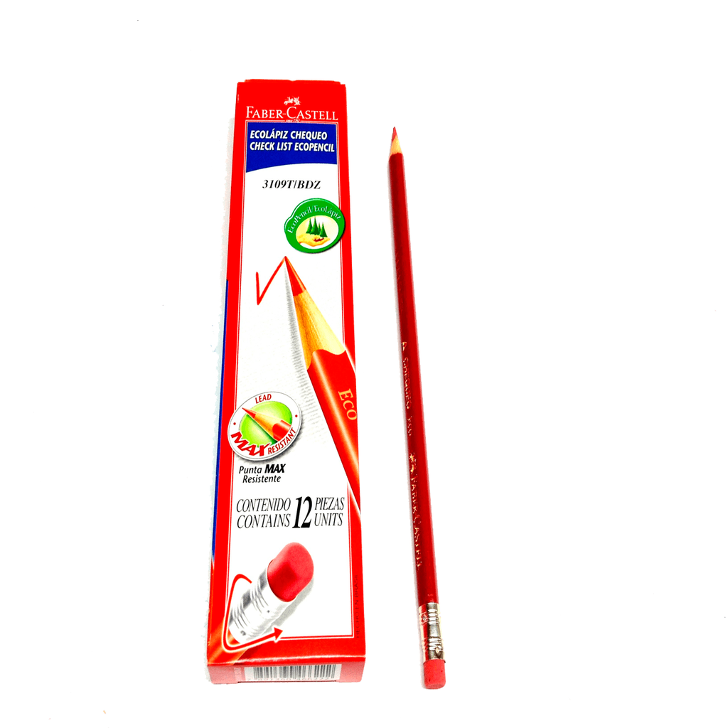 LAPIZ CHEQUEO - Lapiz chequeo triangular FABER CASTELL