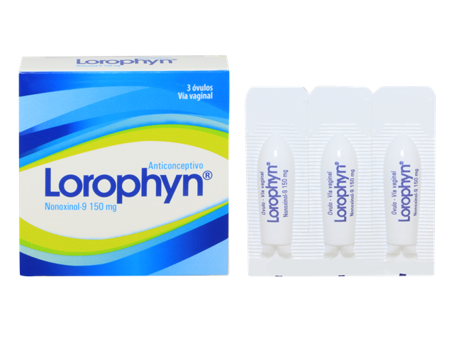 LOROPHYN - Ovulo caja x 3 - 150 mg