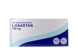 LOSARTAN MEDROCK - Tab. caja x 100 - 50 mg