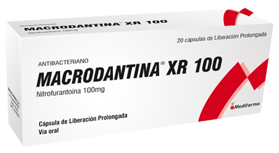 MACRODANTINA XR 100 - Capsulas caja x 20 - 100 mg