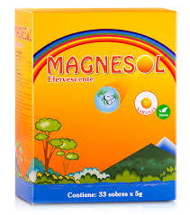 MAGNESOL NARANJA - Efervescente caja x 33 sobres - 5 g