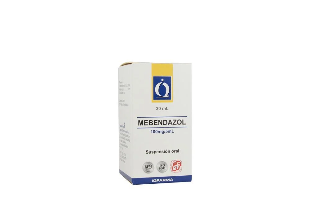 MEBENDAZOL - Susp. oral x 30 mL - 100 mg / 5 mL